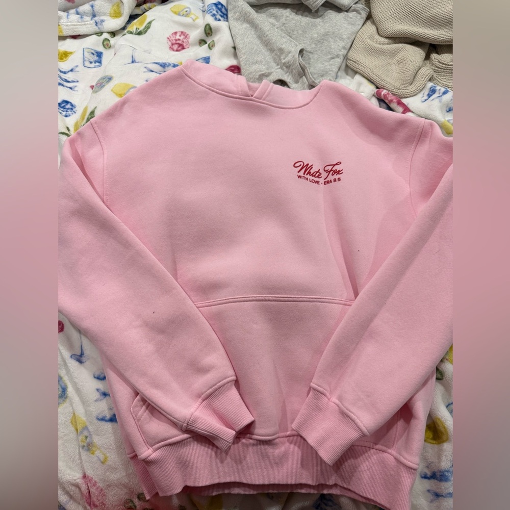 white fox hoodie